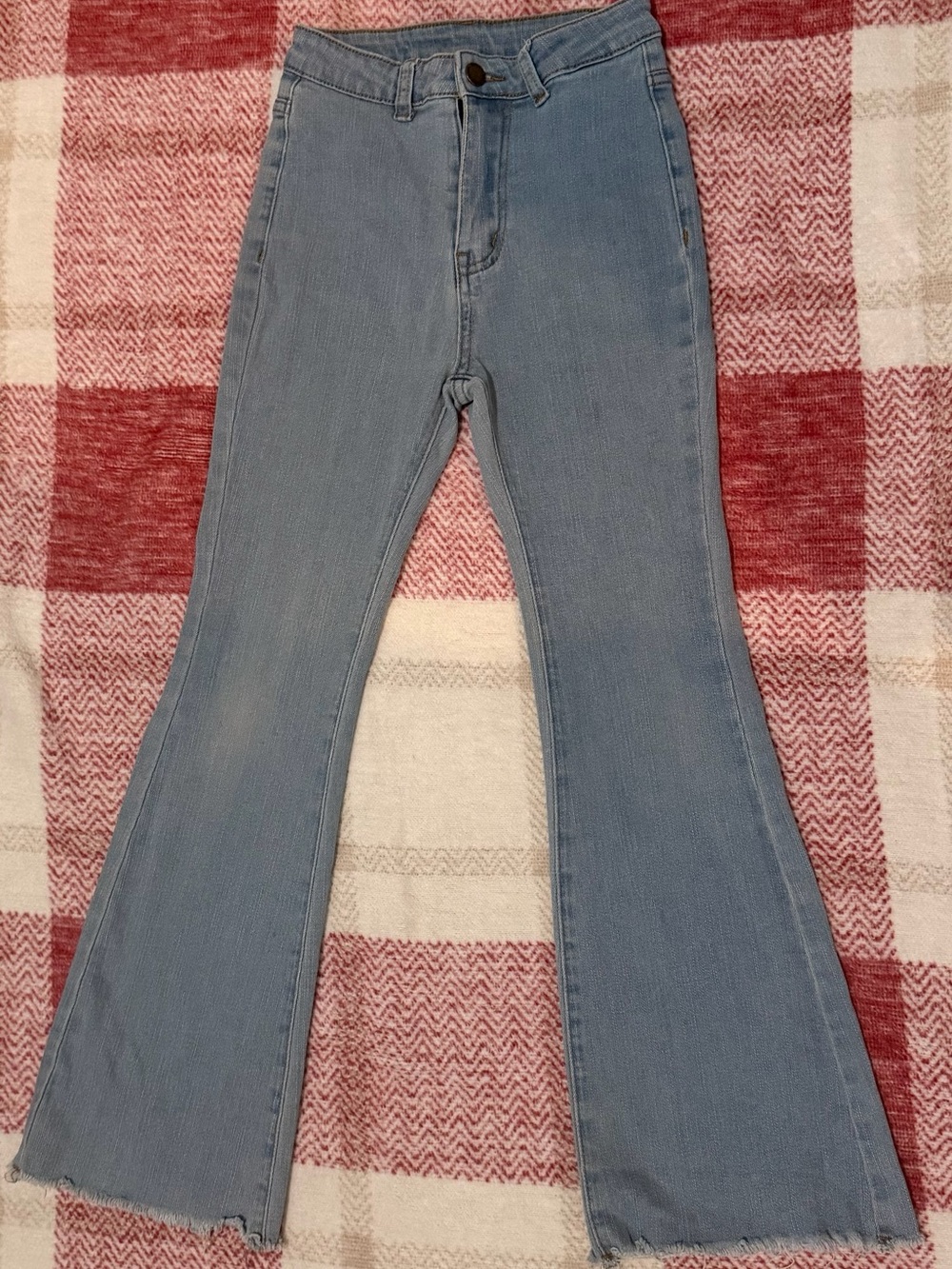 Light Blue Girl Flared Jeans